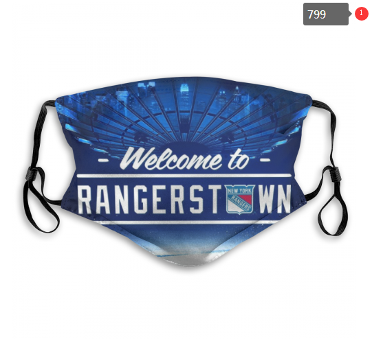NHL New York Rangers #11 Dust mask with filter